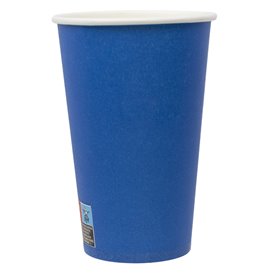 Copo de cartão “Colours” Azul 600ml Ø9,4cm (20 Uds)