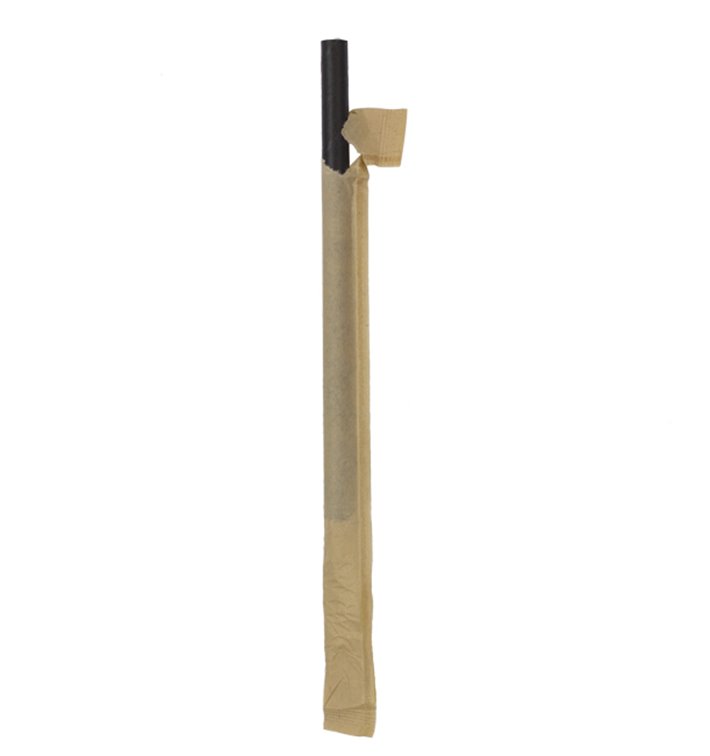 Palhinha Direita Papel Natural Embalada Kraft Ø8mm 14cm (6000 Uds) Palhinha Direita Papel Natural Embalada Kraft Ø8mm 14cm (6000 Uds)