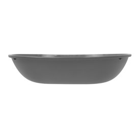 Taça Reutilizável Durável Reutilizável PP Bio Cinzento “Revolve” Oval 1000ml 22x17,4x5cm (1 Ud)
