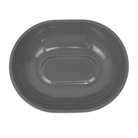 Taça Reutilizável Durável Reutilizável PP Bio Cinzento “Revolve” Oval 1000ml 22x17,4x5cm (1 Ud)