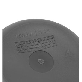 Taça Reutilizável Durável Reutilizável PP Bio Cinzento “Revolve” 150ml Ø7,9cm (1 Ud)