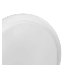 Prato Reutilizável PS Raso Branco 16,5cm (50 Uds)