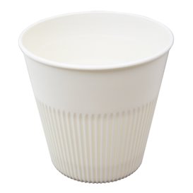 Copo PP Durável e Reutilizável Creme