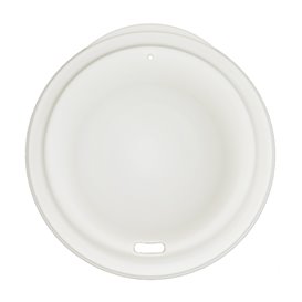 Tampa Reutilizável em PP Creme para Copo Ø9,6cm (50 Unidades)
