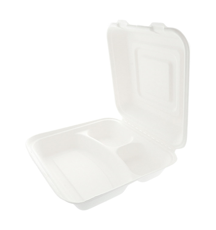 Embalagem Cana-de-açúcar 3C Branco 250x250x75mm Embalagem Cana-de-açúcar 3C Branco 250x250x75mm