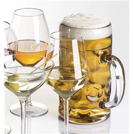 Caneca Reutilizável Durable Cerveja SAN 1.000ml (6 Uds)