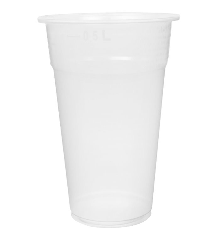 Copo de Plastico PP Reutilizável Transparente 550ml Ø9,0cm (800 Uds) Copo de Plastico PP Reutilizável Transparente 550ml Ø9,0cm (800 Uds)