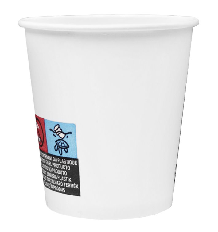 Copo de Cartão 4Oz/120ml Branco (50 Uds) Copo de Cartão 4Oz/120ml Branco (50 Uds)