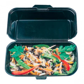 Embalagem Foam LunchBox Preto 240x155x70mm (500 Uds)