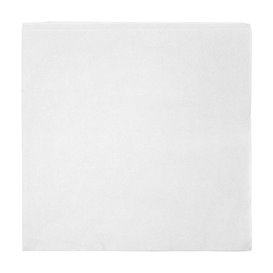 Guardanapos de Papel Ponta-Ponta 40x40cm 2C Branco (50 Uds)