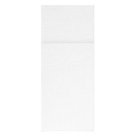 Guardanapo Canguru de Papel  Ponta-Ponta 33x40cm Branco (60 Uds)