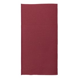 Guardanapo Canguru de Papel  Ponta-Ponta 40x40cm Bordeaux (30 Uds)