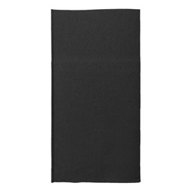 Guardanapo Canguru de Papel  Ponta-Ponta 40x40cm Preto (30 Uds)