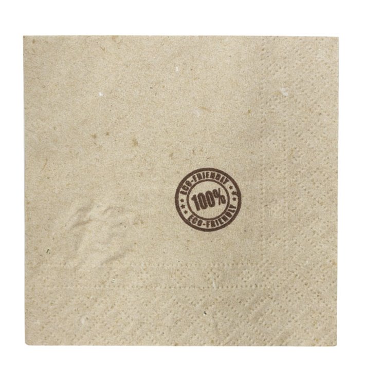 Guardanapos Cocktail de Papel Eco com Rebordo 20x20cm 2C (3.200 Uds) Guardanapos Cocktail de Papel Eco com Rebordo 20x20cm 2C (3.200 Uds)