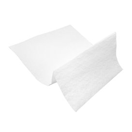 Guardanapos para Dispensador de Papel 17x17cm Branco (400 Uds)