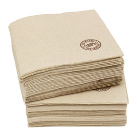 Guardanapos Cocktail de Papel Eco Ponta-Ponta 20x20cm 2C (2.400 Uds)
