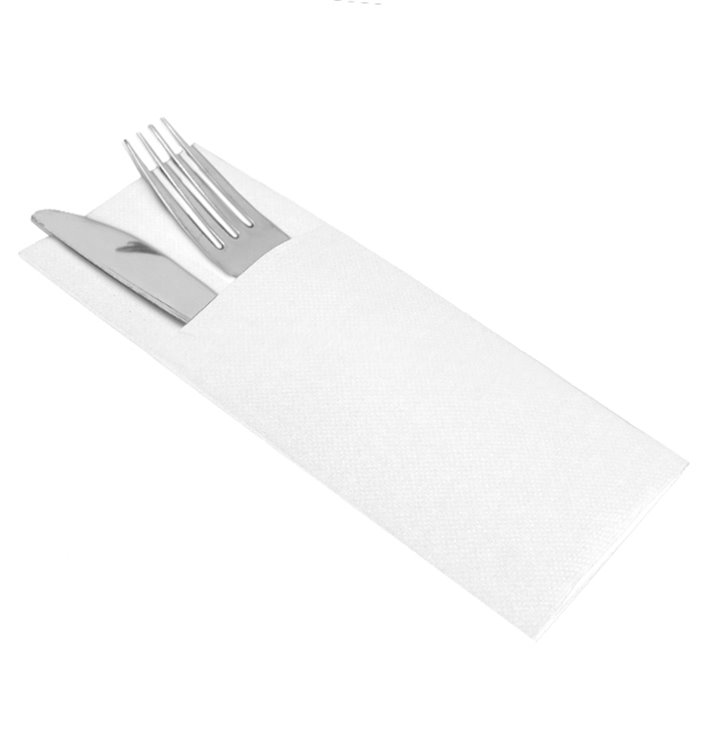 Guardanapo Canguru de Papel Ponta-Ponta 33x40cm Branco (600 Uds) Guardanapo Canguru de Papel Ponta-Ponta 33x40cm Branco (600 Uds)