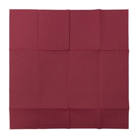 Guardanapo Canguru de Papel  Ponta-Ponta 40x40cm Bordeaux (30 Uds)