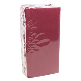 Guardanapo Canguru de Papel  Ponta-Ponta 40x40cm Bordeaux (30 Uds)