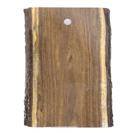 Bandeja Retangular Apresentação Madeira 30,5x20,3cm (1 Ud)
