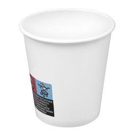 Copo de Cartão 4Oz/120ml Branco (50 Uds)