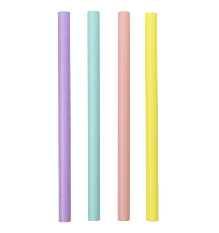 Palhinha Direita Papel Cores Ø1,2cm 20cm (3.000 Uds) Palhinha Direita Papel Cores Ø1,2cm 20cm (3.000 Uds)