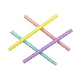Palhinha Direita Papel Cores Ø1,2cm 20cm (3.000 Uds)