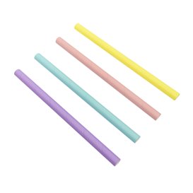 Palhinha Direita Papel Cores Ø1,2cm 20cm (3.000 Uds)