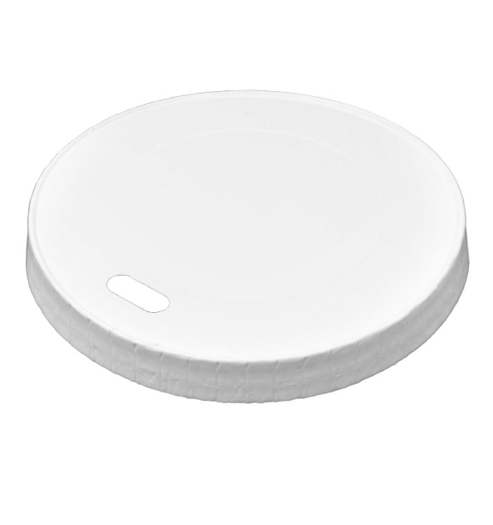 Tampa de viagem com orifício de livro branco Ø8,0cm (50 Uds)