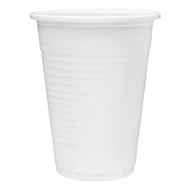 Copo de Plástico PP Reutilizável Branco 200ml (3.000 Uds)