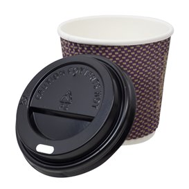 Tampa Perfurada Copo Branco 4Oz/120 ml Ø6,2cm (3.000 Uds)