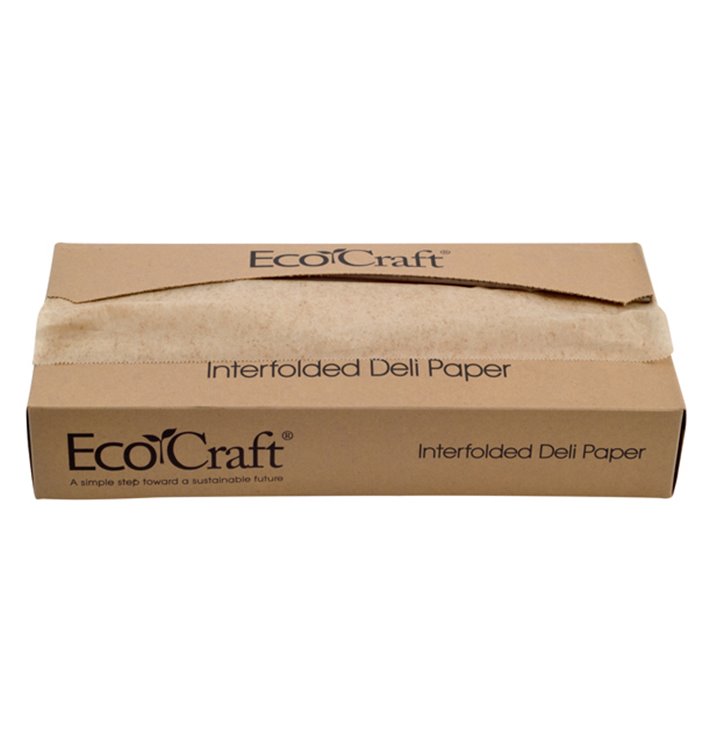 Papel Envolvente Antigordura Kraft em Dispensador 30,8x27cm (6.000 Uds) Papel Envolvente Antigordura Kraft em Dispensador 30,8x27cm (6.000 Uds)