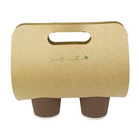 Porta-Copos de Papel Kraft 23,9x18cm Ø8,0cm (500 Unidades)