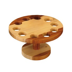 Stand de Bambu para 10 Cones (12 Uds)