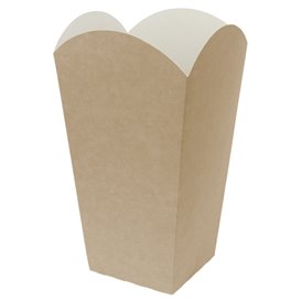 Caixa Pipocas Grande Kraft 150g 8,7x13x20,3cm (25 Uds)