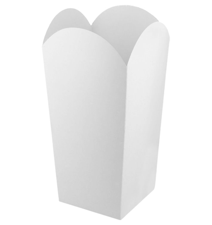 Caixa Pipocas Pequena Branca 45gr 6,5x8,5x15cm (25 Uds) Caixa Pipocas Pequena Branca 45gr 6,5x8,5x15cm (25 Uds)