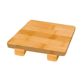 Bandeja de Bambu 15x15x2,5cm (1 Uds)