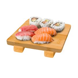 Bandeja de Bambu 15x15x2,5cm (1 Uds)