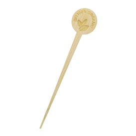 Espeto de Bambu Orgânico 10cm (50 Uds)