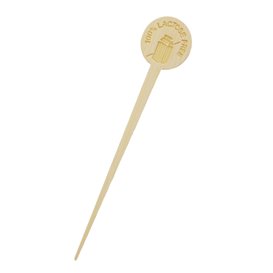 Espeto de Bambu sem Lactose 10cm (50 Uds)