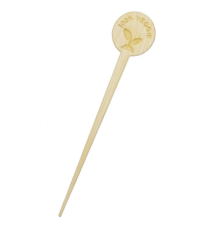 Espeto de Legumes em Bambu 10cm (600 Uds) Espeto de Legumes em Bambu 10cm (600 Uds)