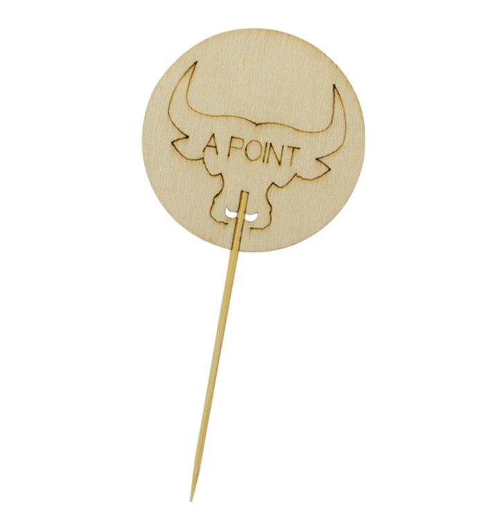 Palito de Cozinha em Bambu 9cm “A Point” (60 Uds) Palito de Cozinha em Bambu 9cm “A Point” (60 Uds)