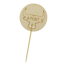 Palito de Cozinha em Bambu 9cm “A Point” (1200 Uds)