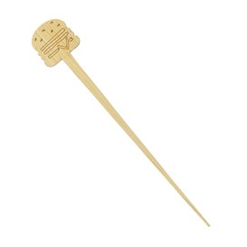 Espeto de Hambúrguer 12cm (50 Uds)