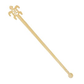 Agitador de Tartaruga 14cm (50 Uds)