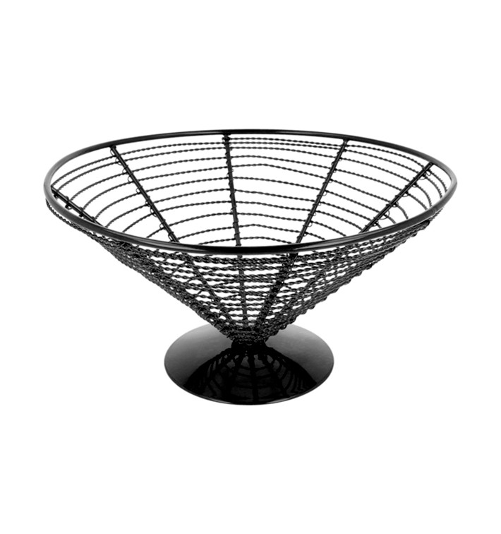 Cesta Apresentaçao de Aço Ø230x125mm Cesta Apresentaçao de Aço Ø230x125mm