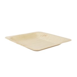 Mini Prato Quadrado de Madeira 10,5x10,5cm (600 Uds)