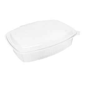 Embalagem Tampa Alta Articulada PP 1500ml Micro (25 Uds)