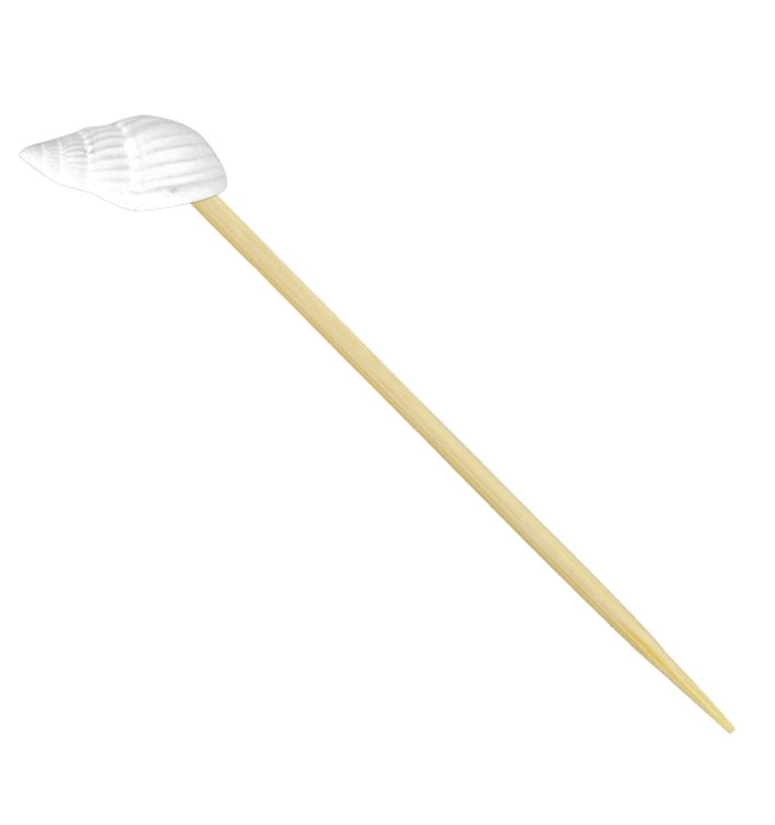 Espeto de Bambu Concha 7cm (25 Uds) Espeto de Bambu Concha 7cm (25 Uds)