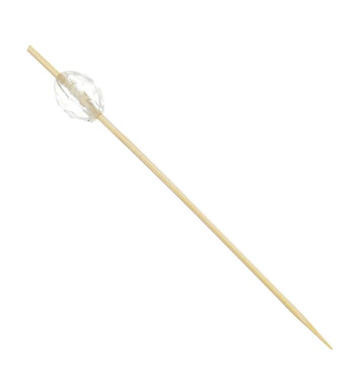 Espeto de Bambu Diamante 9cm (100 Uds) Espeto de Bambu Diamante 9cm (100 Uds)